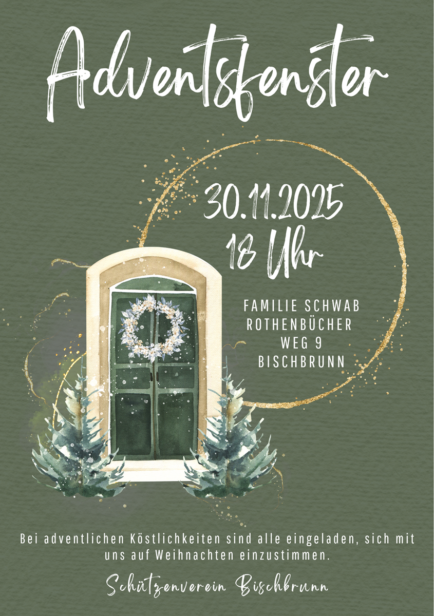 Adventsfenster 30.11.2025 Adventsfenster 30.11.2025